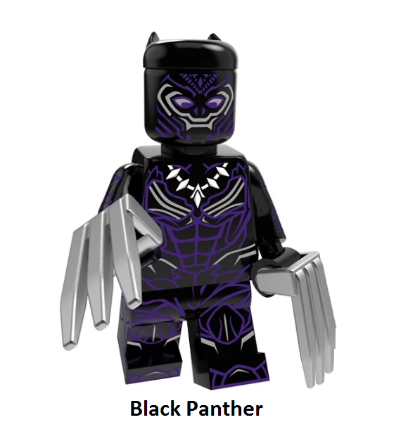lego black panther figure